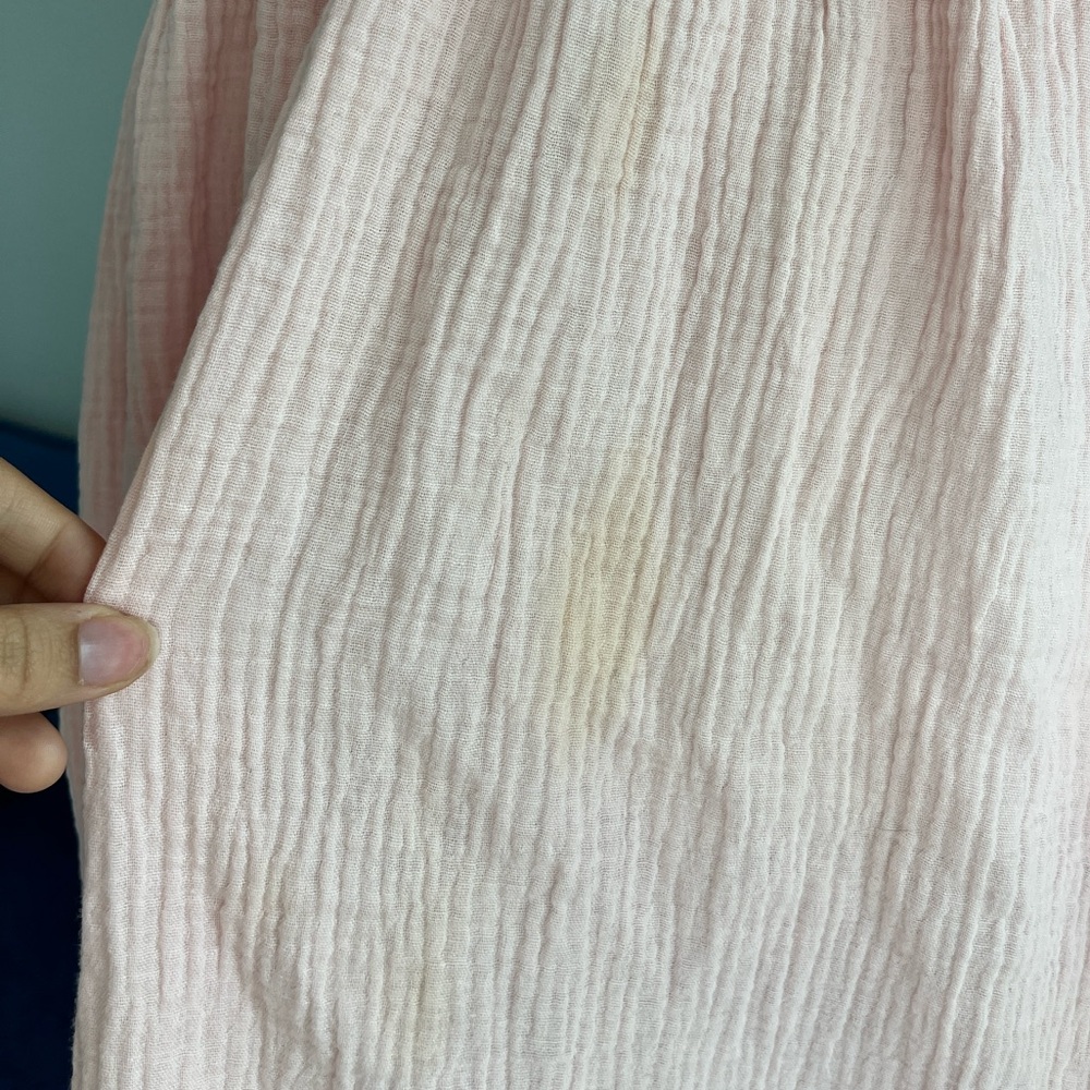 Pink Ruffle Midi Dress by Blue Rain - Picture 4 of 9